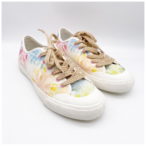 Clear by‎ Dolce Vita Bryton Tie Dye Sneakers Size 8 - Picture 4 of 13
